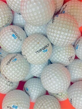 TOPGOLF 30 White Practice/Range Golf Balls AAA Grade for Driving Range